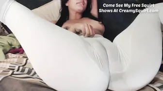 Fat Pussy Squirting Orgasms In Yoga Pants