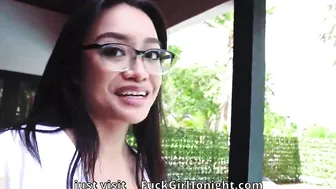 Tight Pussy Petite Asian Slut Loses Street Race And Gets a Fat Cock 50