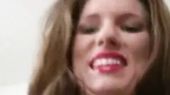 big dick gets sucked by this gorgeous girl friend honey