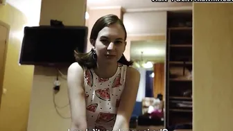 My stepsister thought that after sex I would buy her a dress 18
