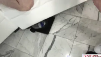 College babe experiencing dp gangbang before graduation