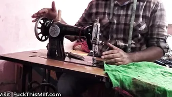 Tailor ne bhabhi ka  naap  lete lete bhabhi ko hi chod dala 12