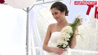 LETSDOEIT - Czech Bride Cindy Shine Cheat Hubby With Stepbro