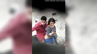 Gf inside open place