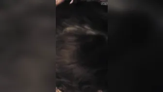 On my knees gagging on Daddys huge fat penis