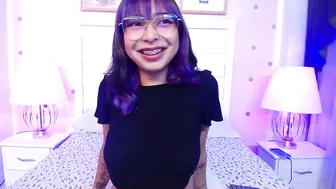 Arya_line Braceface Latina Goth FULL CAMSHOW 04-02-2023 Sexy Tits And Accent CB