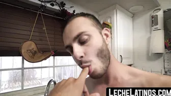 Becomes porn video – After being lured into some gay sex a Latino man becomes gay