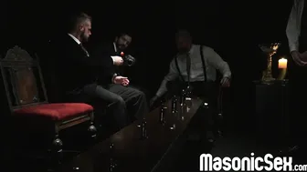 Handsome twink Ethan Tate moans in bareback sex with Cain Marko