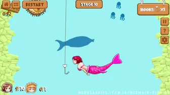Mermaid's Enchanted Forest Adventure (Fishing Game) with Virtual Reality Goggles