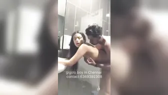 Chennai girl cheat a boy in public and fuck a gigolo call boy in Hotel