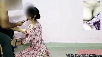 Indian 18yr teen maid fucked by boss clear Hindi audio 4
