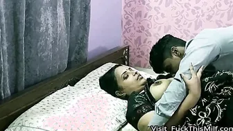 Indian hot teen has best sex with his innocent sexy Bhabhi 4