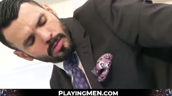 Businessman Jean Franko took a deep breath and then began to beat