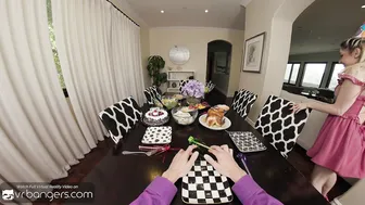 VR Bangers Stepmom Teach Stepdaughter How to Fuck HD Porn