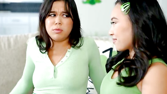 Brianna Arson and her BFF Kimmy Kimm are preparing a St. Patricks Day party but they get distracted gossiping. Kimmy