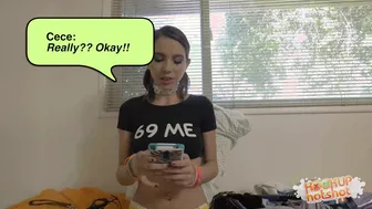 First Date porn video – Cute Coed Cece Capella Crazy Cocked Creamed