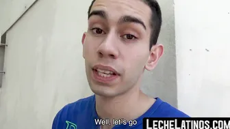 For the first time a straight Latino gets his behind bare