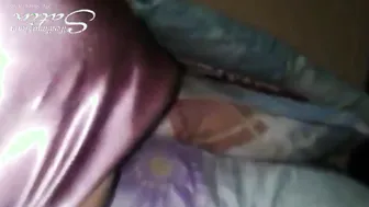 Mendoggie bontot Siti Raizah bertudung satin licin