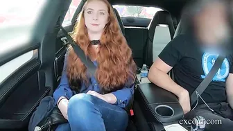 Wild College chick Ass Plugged Red Haired Rose Milks A Penis Like A