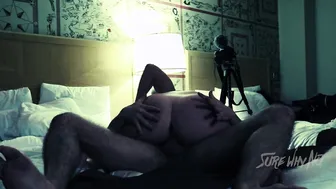 Hotel Maid Bounces  Grinds Rough on Penis Behind-the-scenes // SureWhyNot