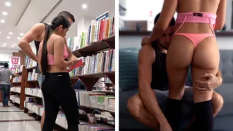 Colombiana Librarian's Secret - Hardcore Fucking With A Big Dick