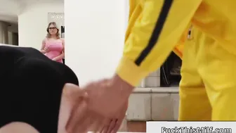 Alyx Star - Wants All The Trainers Attention For Her But She Ends Up Having A 3some 3