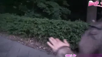 Public Threesomes - Teen blonde gets double penetrated in outdoor orgy