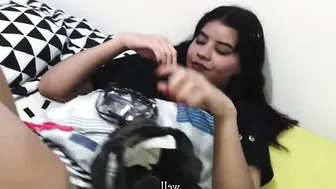 I penetrate her vagina and she swallows all of my semen 4