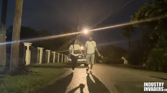 Violet Vasquez Public Blowjob in front of her step moms house