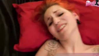 Mini tits redhead Charlotti Karotti at home