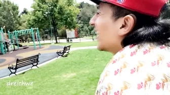 Sexo en los tubos del parque