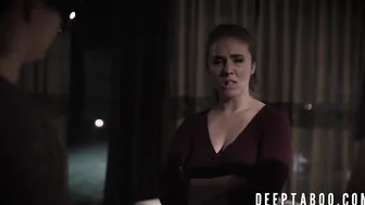 Sinful Lena Paul fucks a guy while his wife watches them