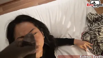 Asian teen Jureka Del Mar cheats with BBC