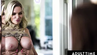 ADULT TIME  Milf Matriarch Rachael Cavalli Crumbles Under Teen Sexpot Reese Robbins Persistence