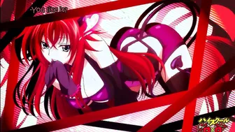 Anime JOI Rias Gremory Rewards you
