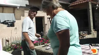 On Camera porn video – Grannies Jean-Pierre and Raymonde fucks inside front of the camera with a