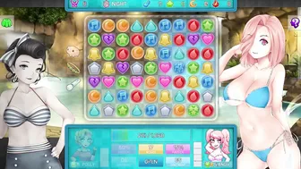 Sex with a Polynesian and a Weeb at the Pool - HuniePop
