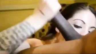 Cuckold hubby films his wifey with a african