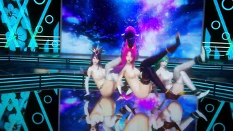 MMD BlackPink - Dont know what to do Naked Vers. Xayah Soraka