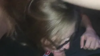 Great Little Nerdy chick Blows Cock Gorgeous Rough - Getting