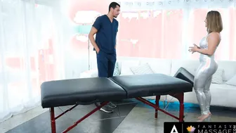 Indulge in Ecstasy Latina Sensation Betty Foxxx Surrenders to her Masseurs Expert Touch