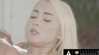 Sensual Bliss  Beautiful Blonde Finds Her Perfect Match in a Talented Masseur