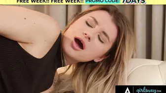 GIRLSWAY  Lia Lin and Marsianna Amoon Knead Each Others Tummies Before Getting Down And Dirty