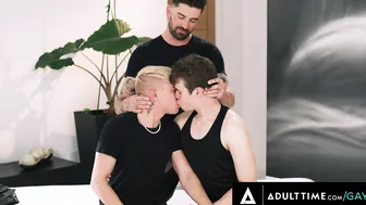 Dominating Desire Straight Dominant Stranger Takes Control of Heteroflexible Couple Harley Xavier and Adam Awbride