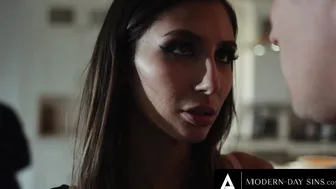 MODERN-DAY SINS - Gianna Dior Convinces Husband For A Threesome With Their Hung Roommate From Abroad
