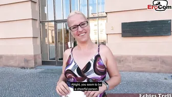 Glasses Snake Eva Engel is dating a trained man