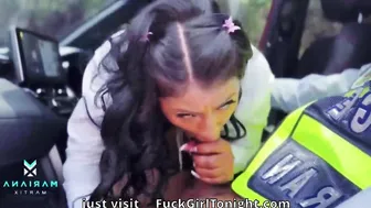 I fuck a traffic officer on a public road 22