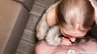 Picked up babe thanks me with hard sex