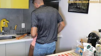 Sexy Brazilian Gold Digger Changes Her Attitude When She Sees His Cash