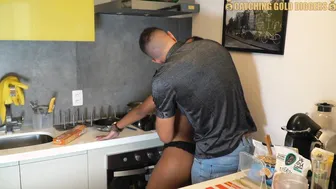 Sexy Brazilian Gold Digger Changes Her Attitude When She Sees His Cash